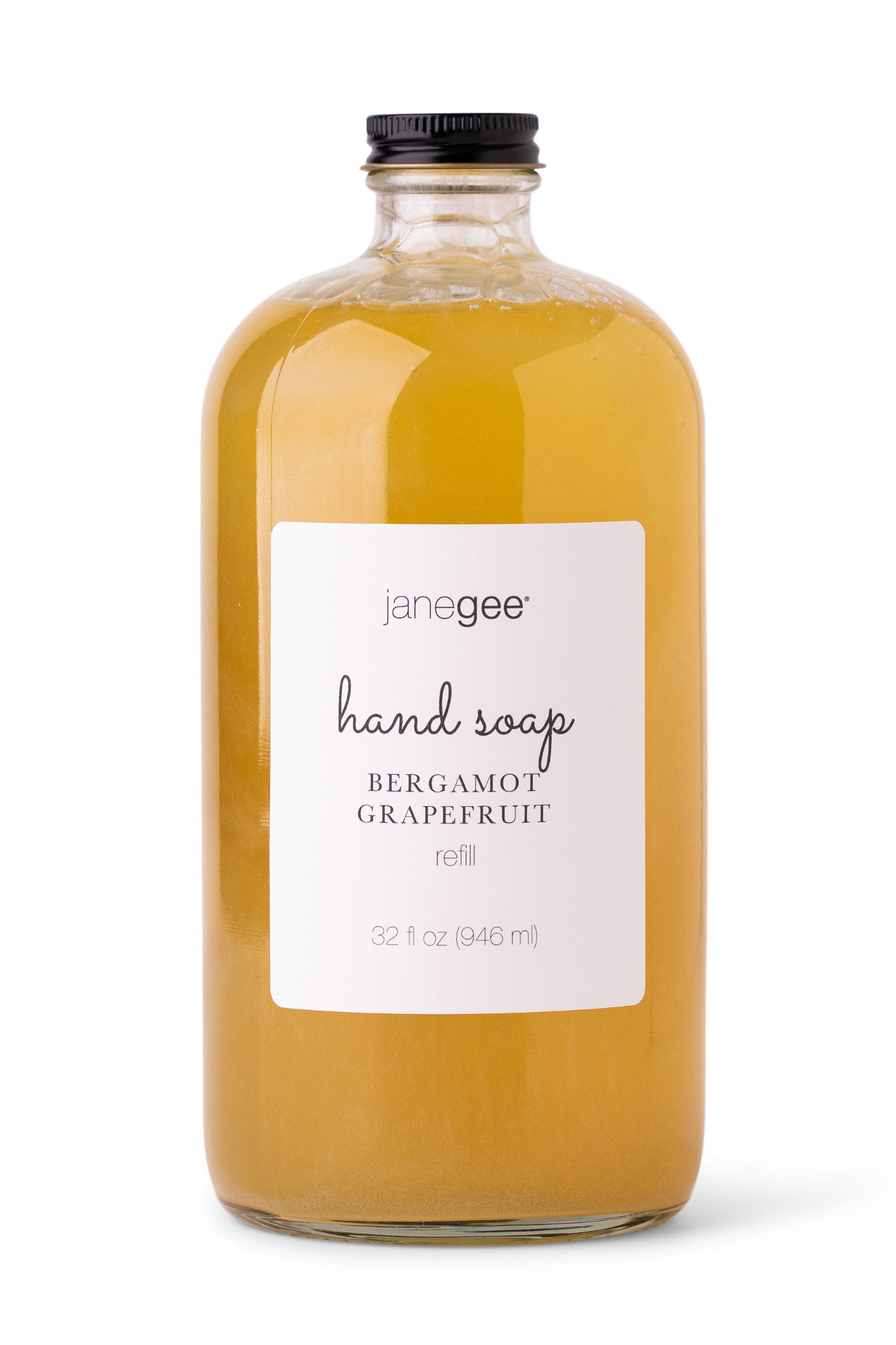 janegee Bergamot Grapefruit Hand Soap Refill