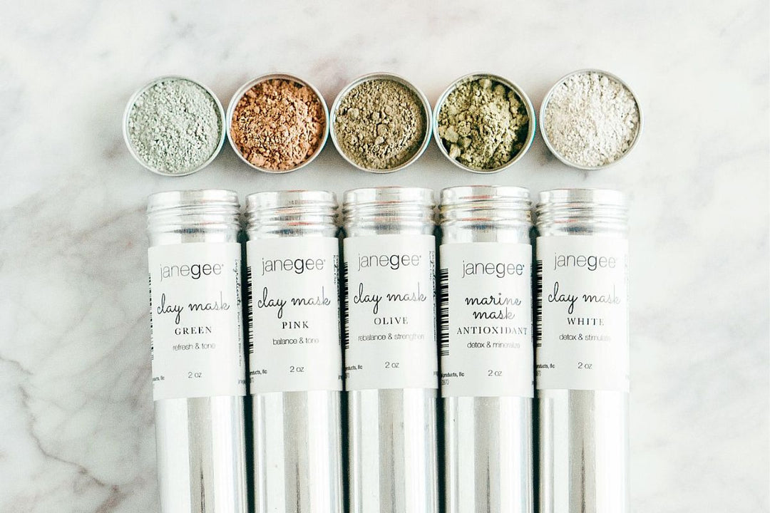 janegee natural clay masks