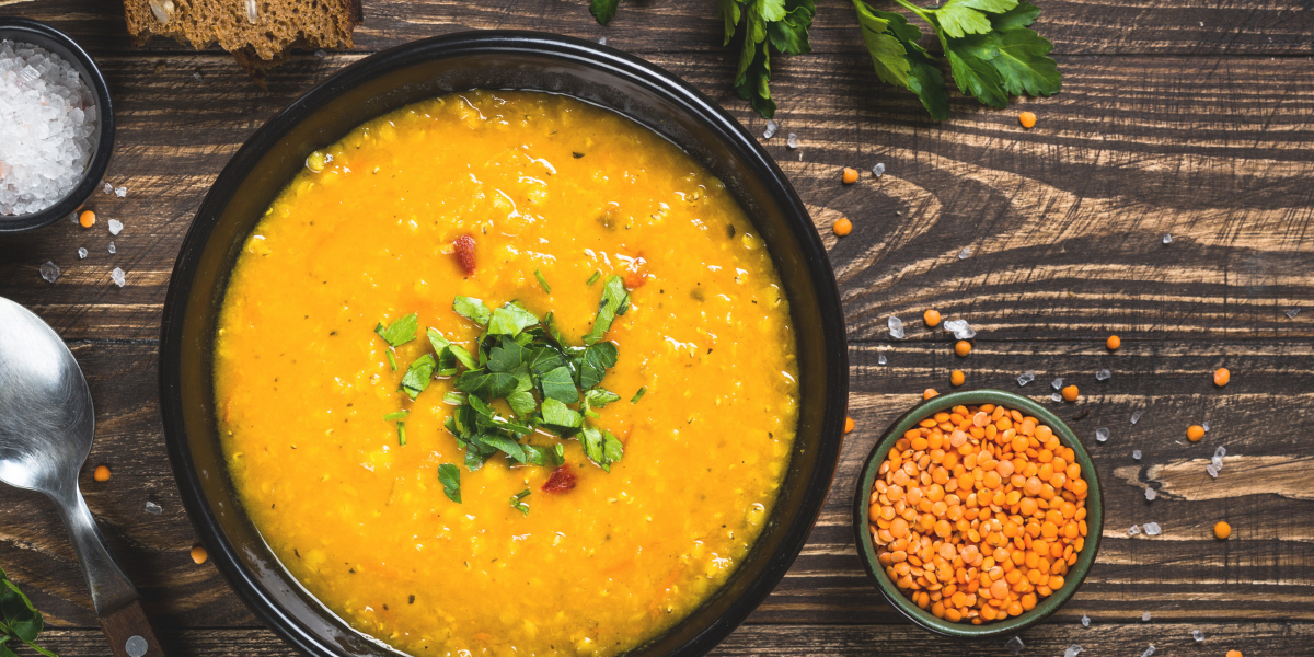 Recipe of the Month – Curried Lentil Soup – janegee