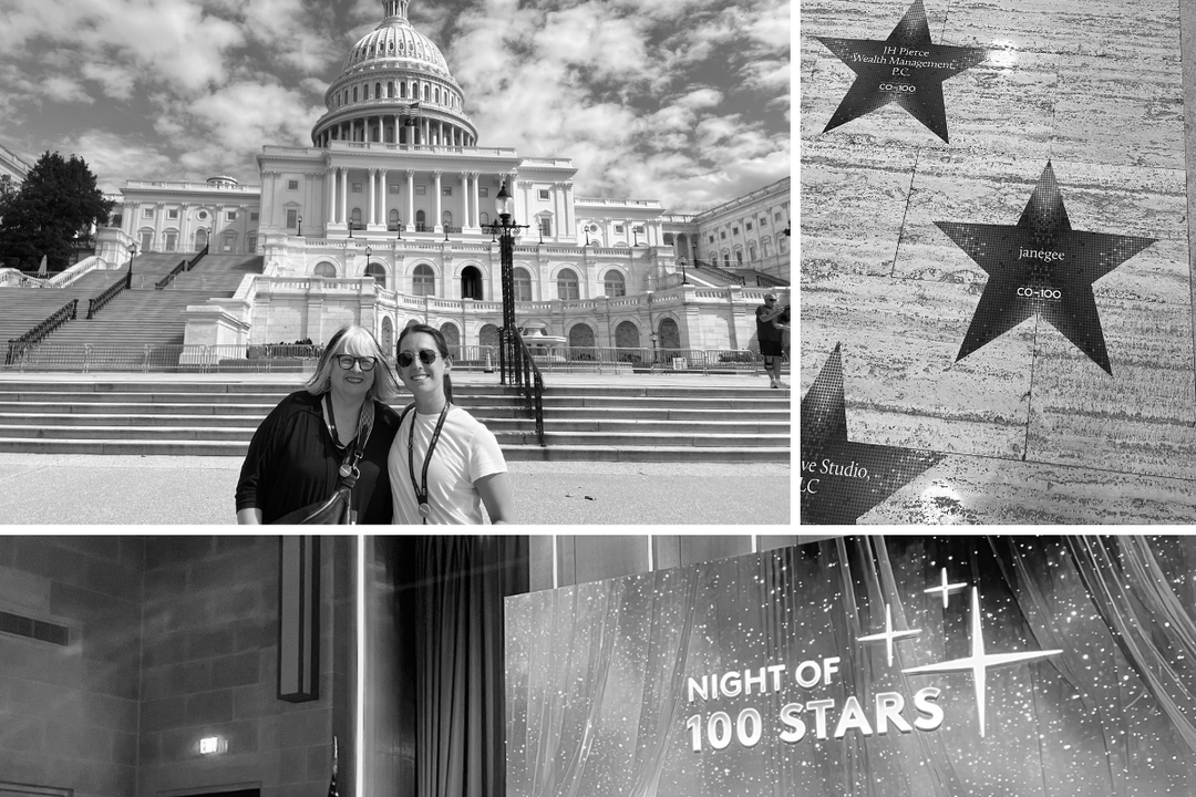 3 Black and White Photos of Jane & Sophies Trip to DC