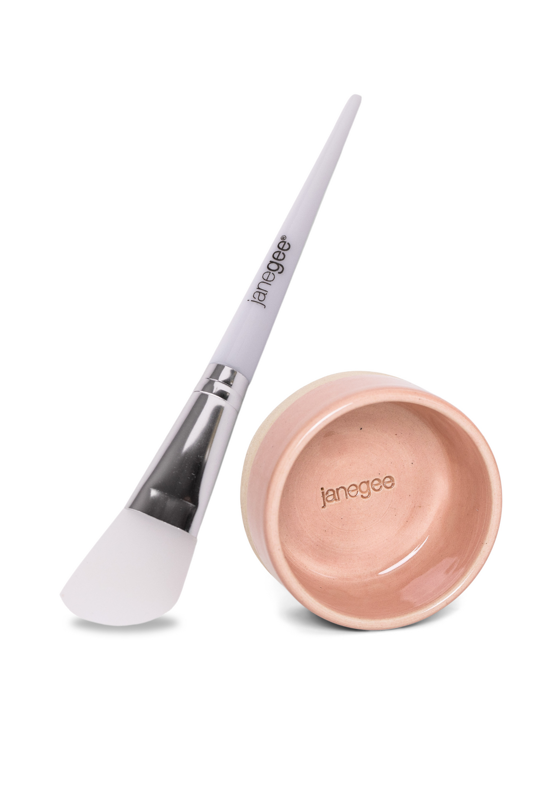 janegee Clay Mask Mixing Bowl & Brush Set