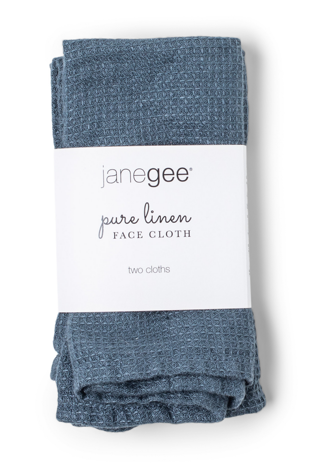 janegee Linen Face Cloth Set of 2