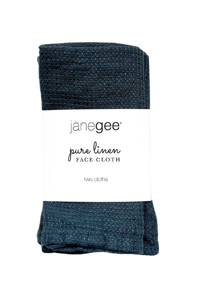janegee Linen Face Cloth (Set of 2)