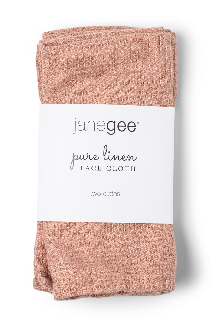 janegee Linen Face Cloth (Set of 2)