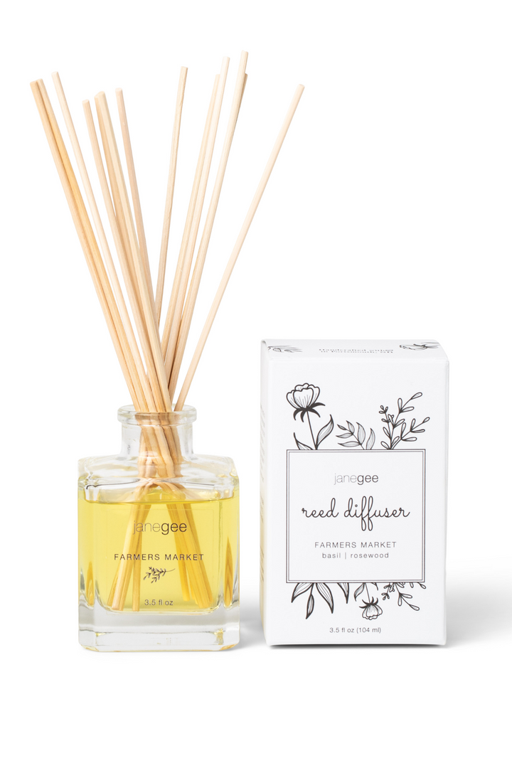 janegee Farmers Market Reed Diffuser