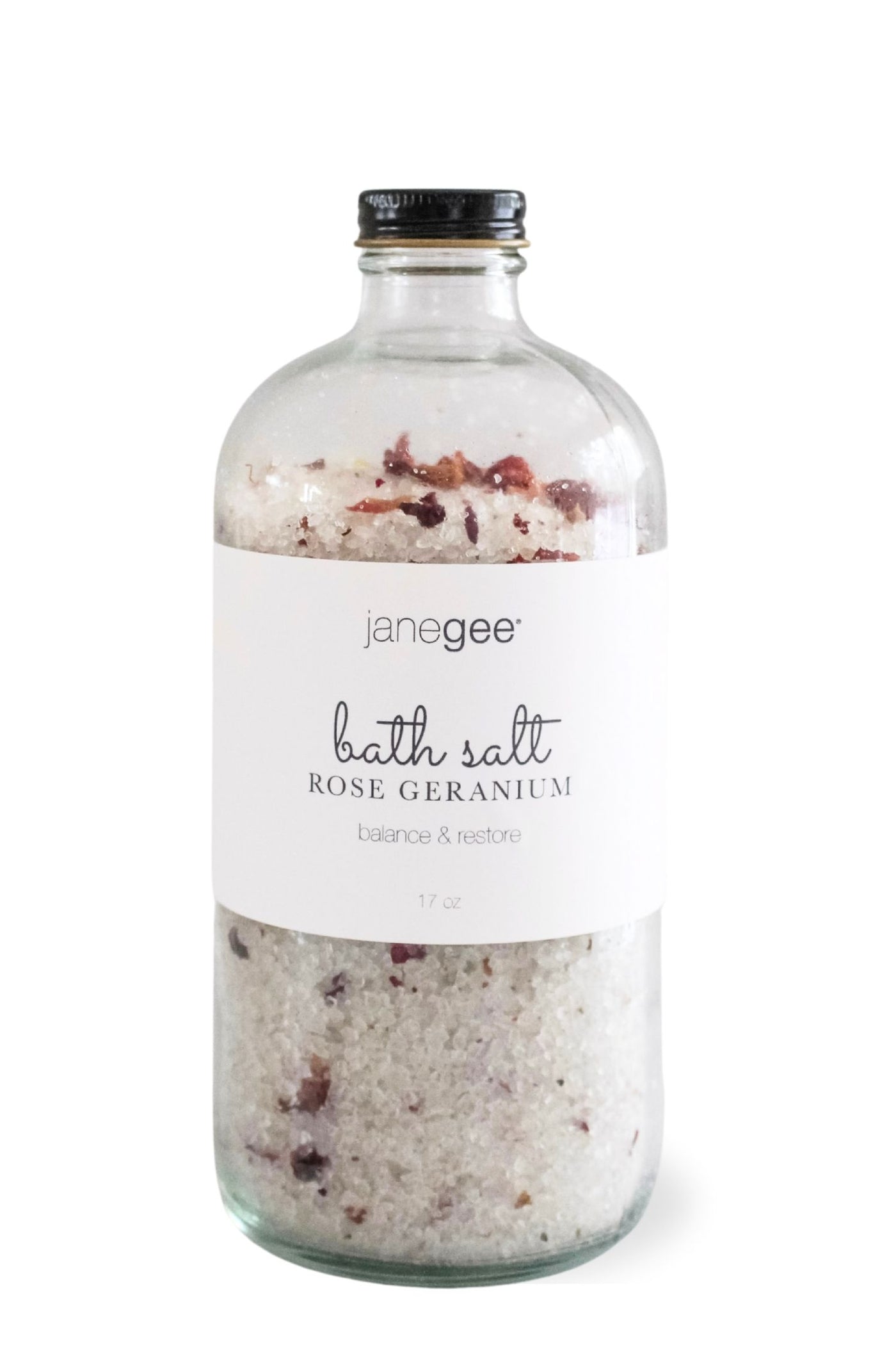 janegee Rose Geranium Bath Salt