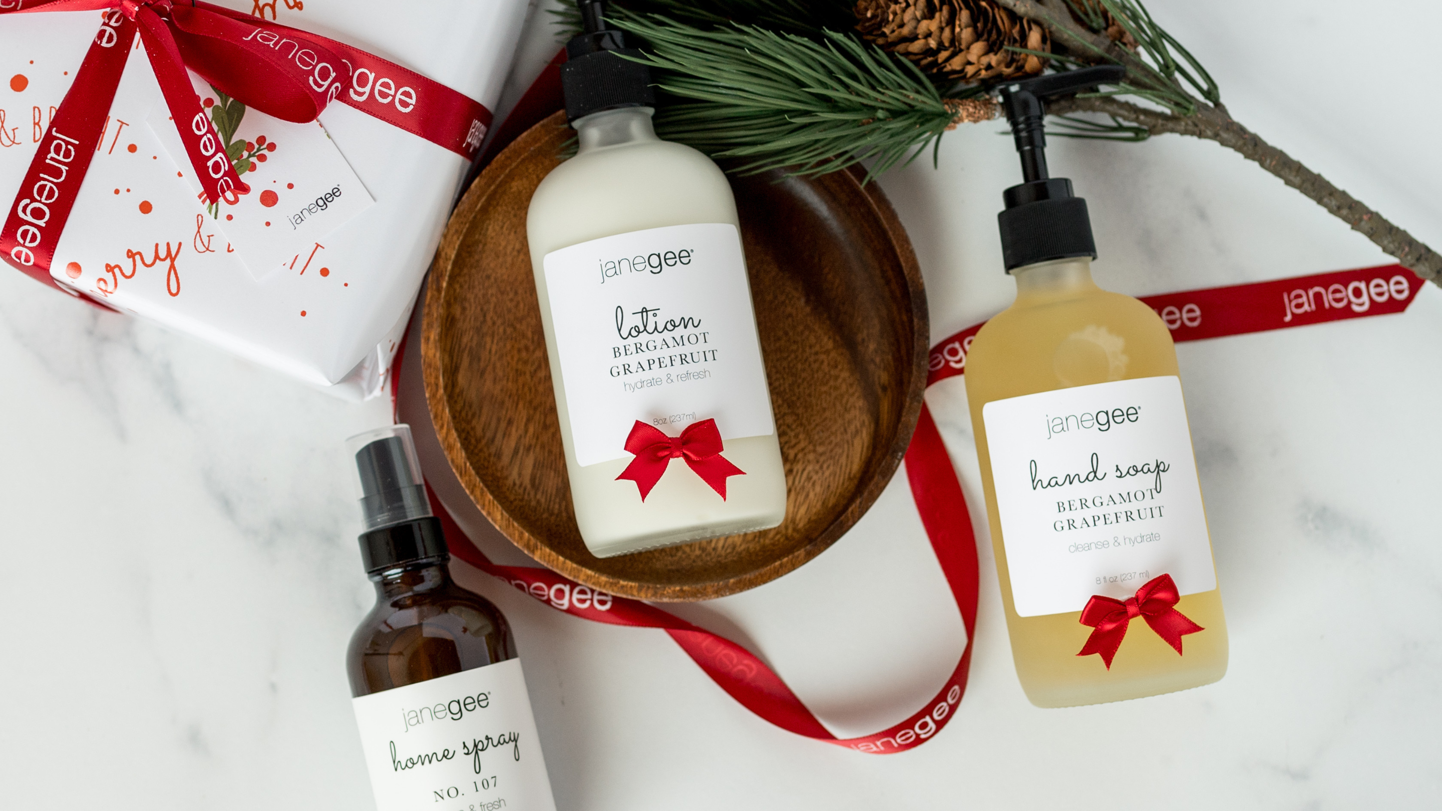 janegee holiday home and body gifts