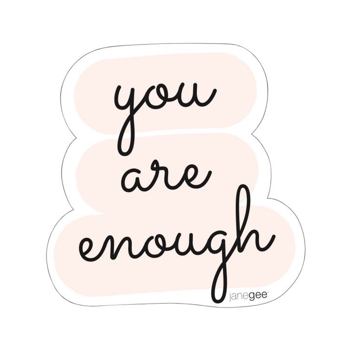 janegee Affirmation Die Cut Sticker Pack