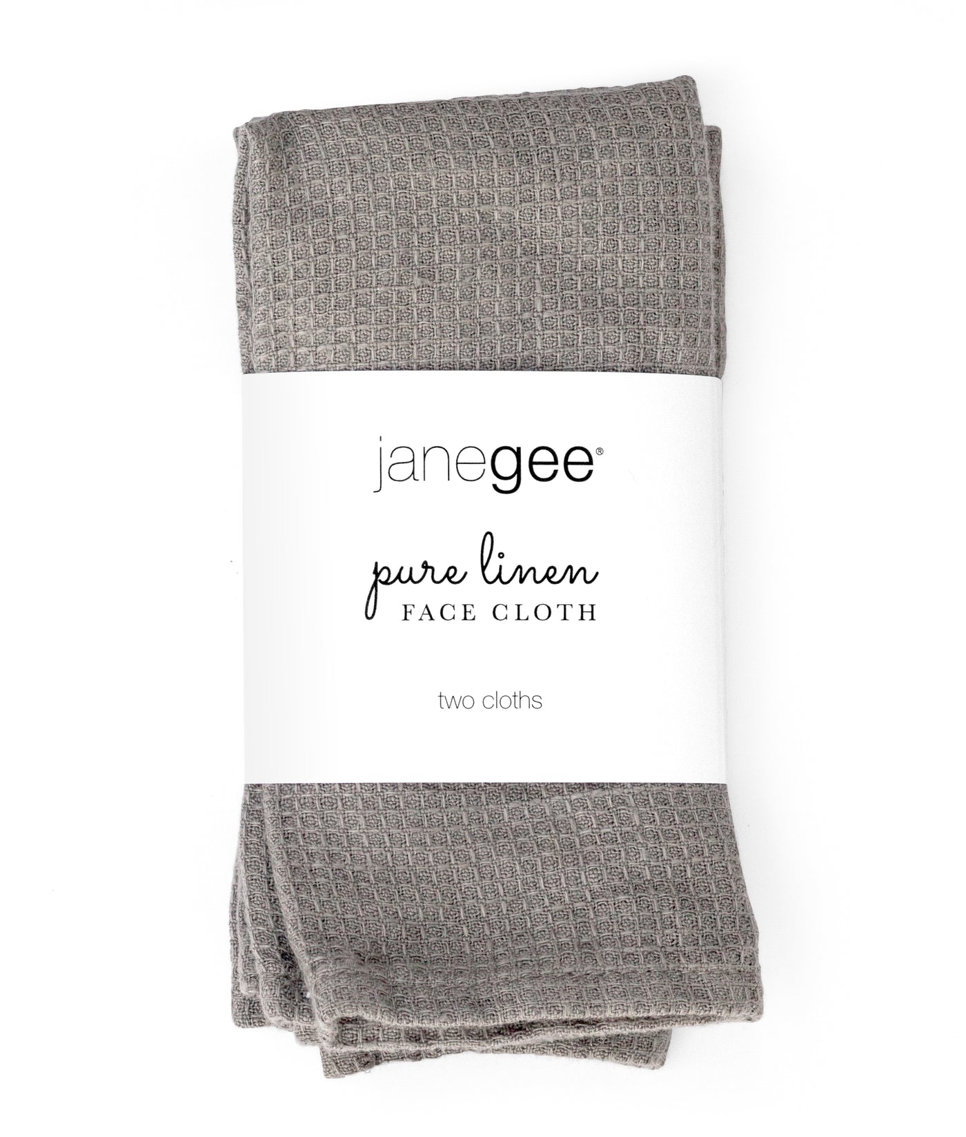 janegee Linen Face Cloth (Set of 2)