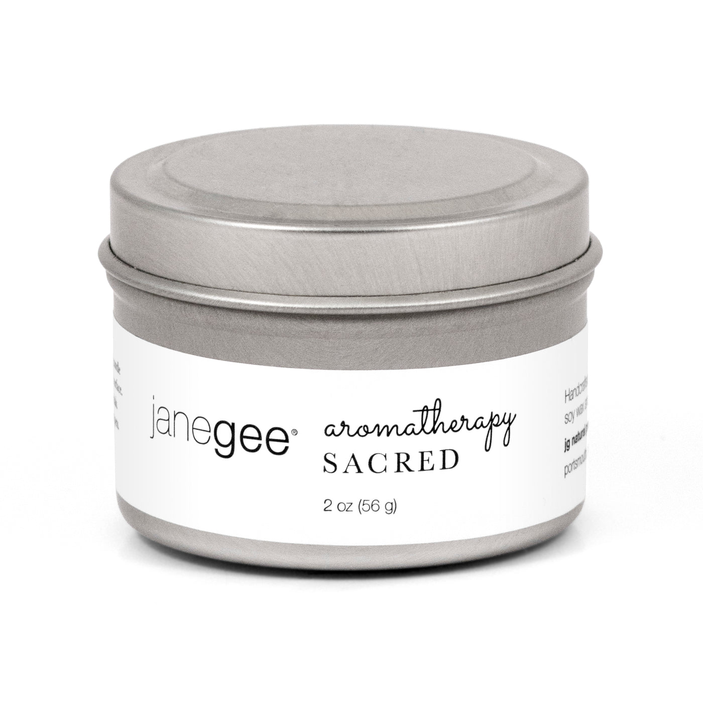 janegee Sacred Aromatherapy Travel Candle *Discontinued*