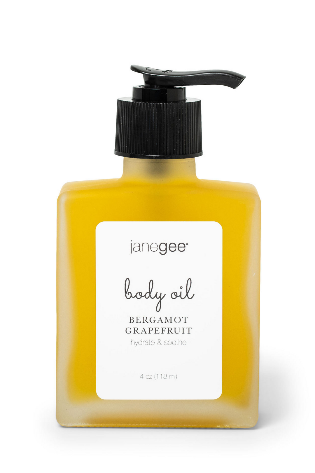 janegee Bergamot Grapefruit Body Oil