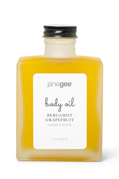 janegee Bergamot Grapefruit Body Oil