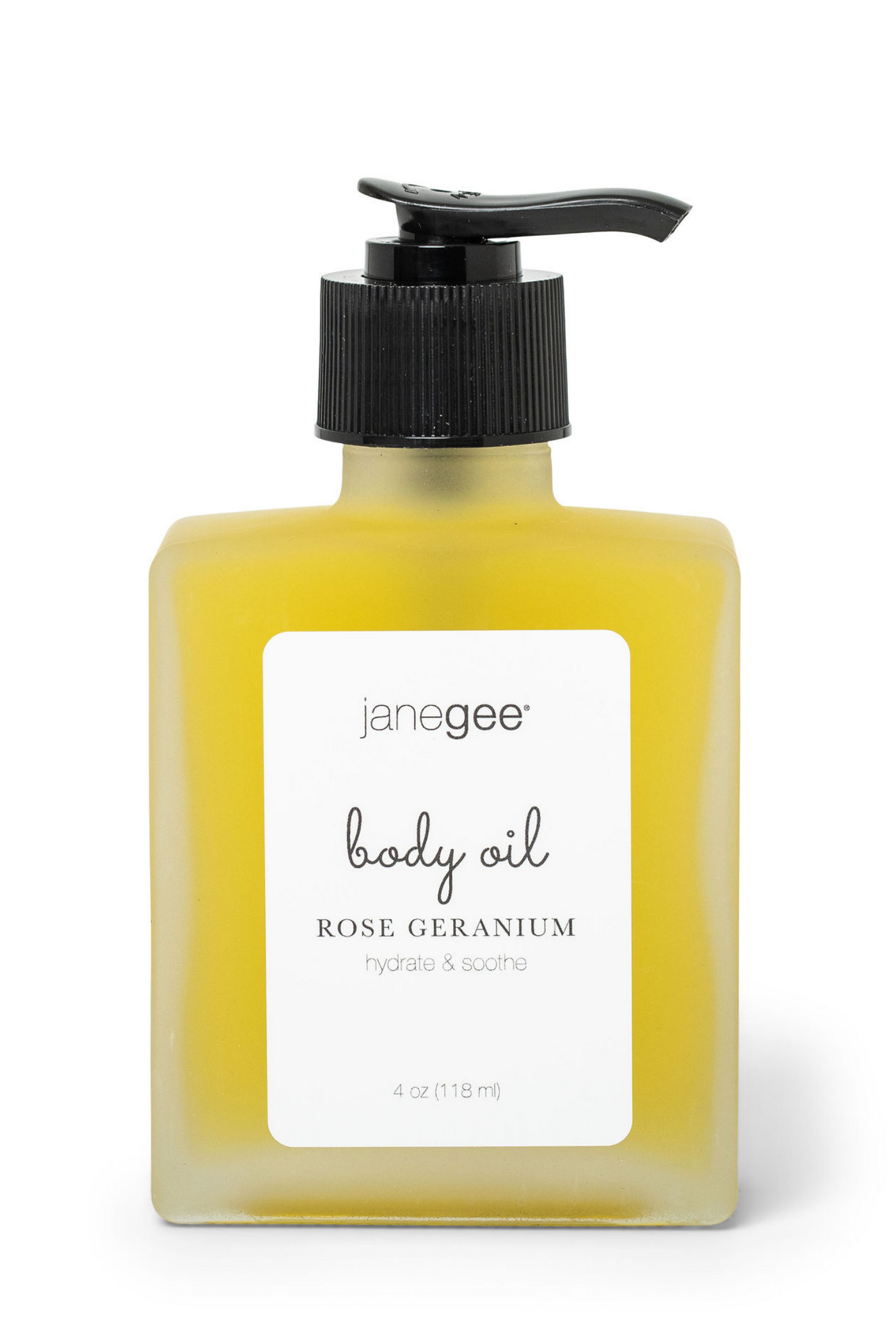 janegee Rose Geranium Body Oil