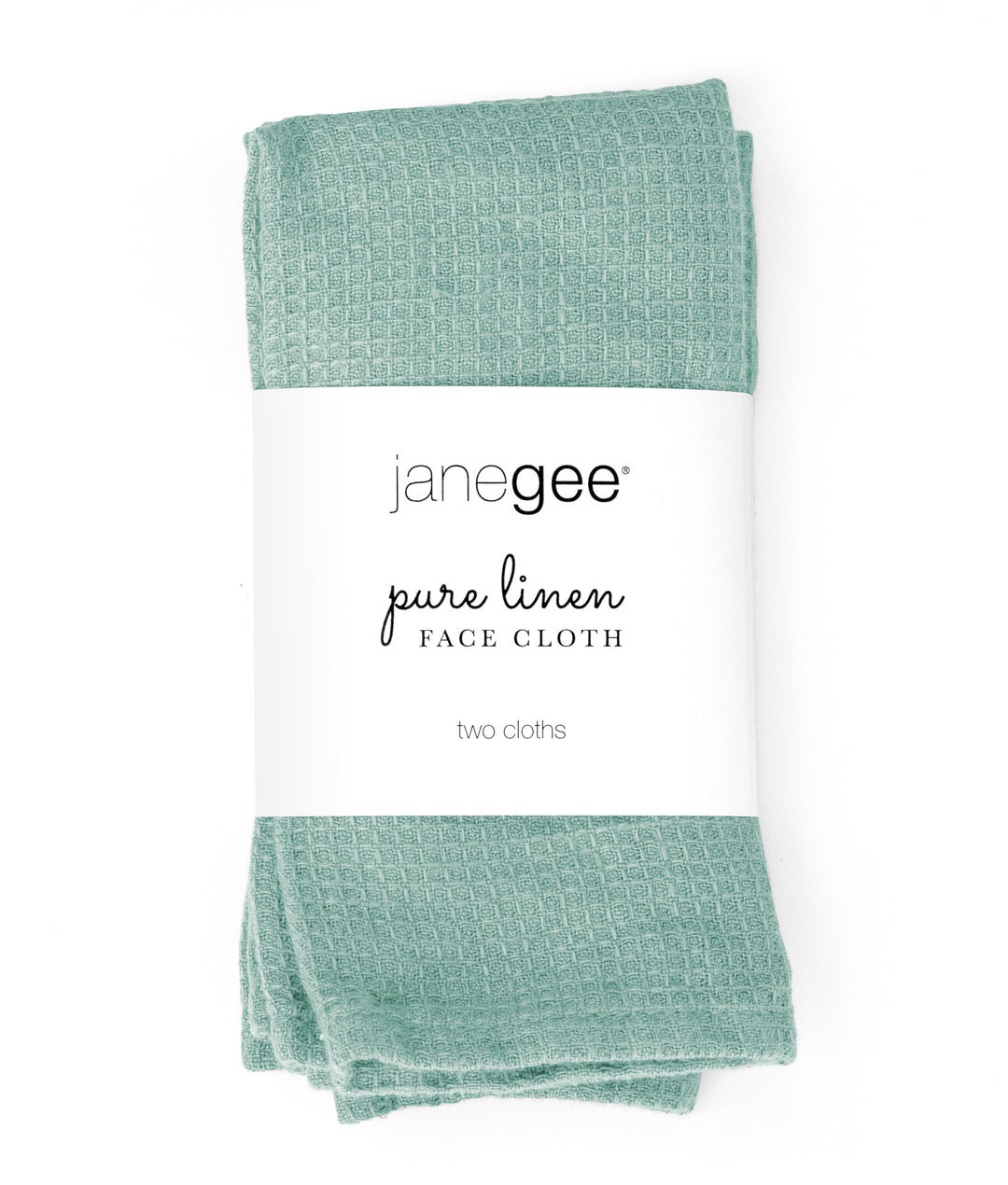 janegee Linen Face Cloth (Set of 2)