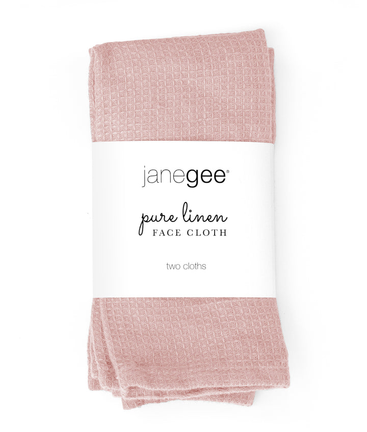 janegee Linen Face Cloth (Set of 2)