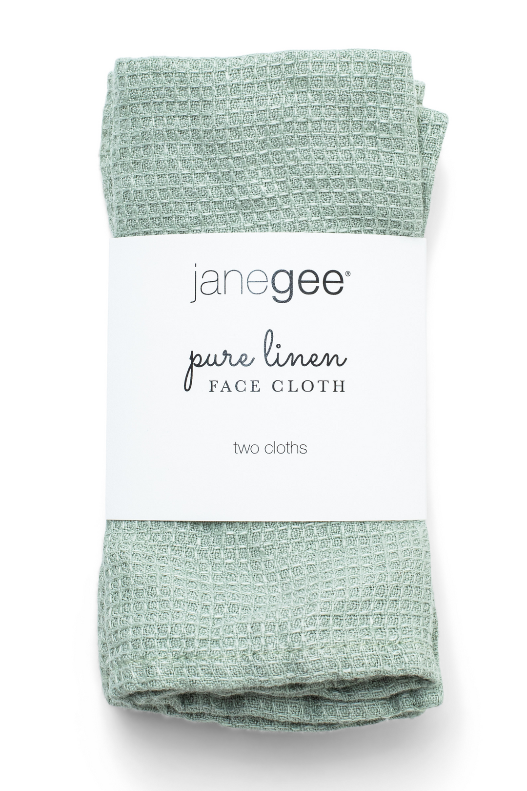 janegee Linen Face Cloth (Set of 2)