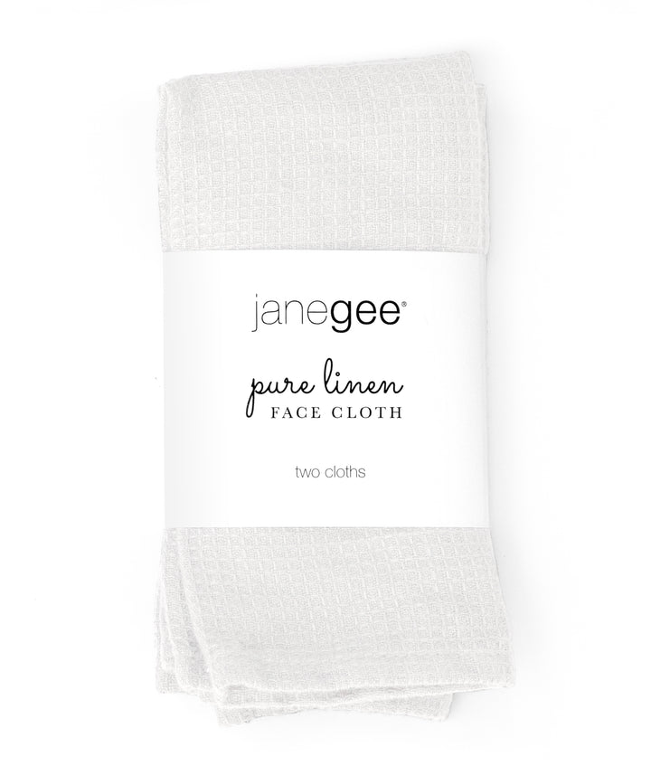 janegee Linen Face Cloth (Set of 2)